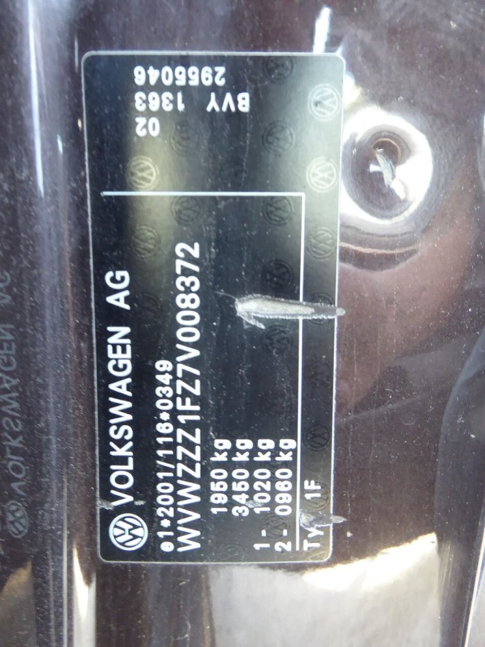 Volkswagen, model EOS 2.0 FSI