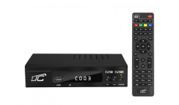 DEKODER TUNER TV NAZIEMNEJ DVB-T2 i DVB-C H.265 HEVC FULL HD USB HDMI PILOT