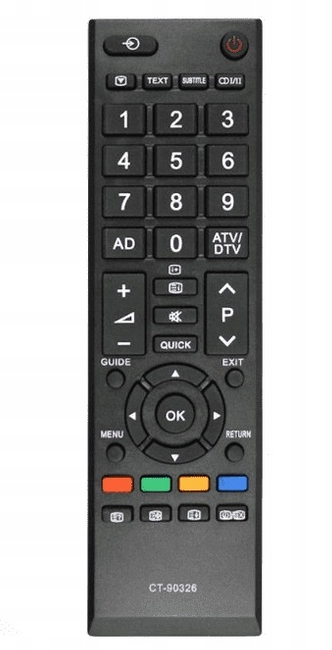 Pilot do Telewizora Toshiba LCD CT-90326 uniwersalny