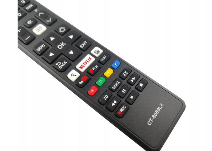 Pilot uniwersalny do Telewizora TV LCD TOSHIBA CT-8069 3D,NETFLIX